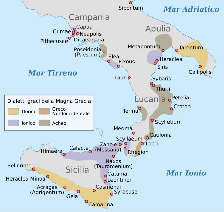 I greci in Italia